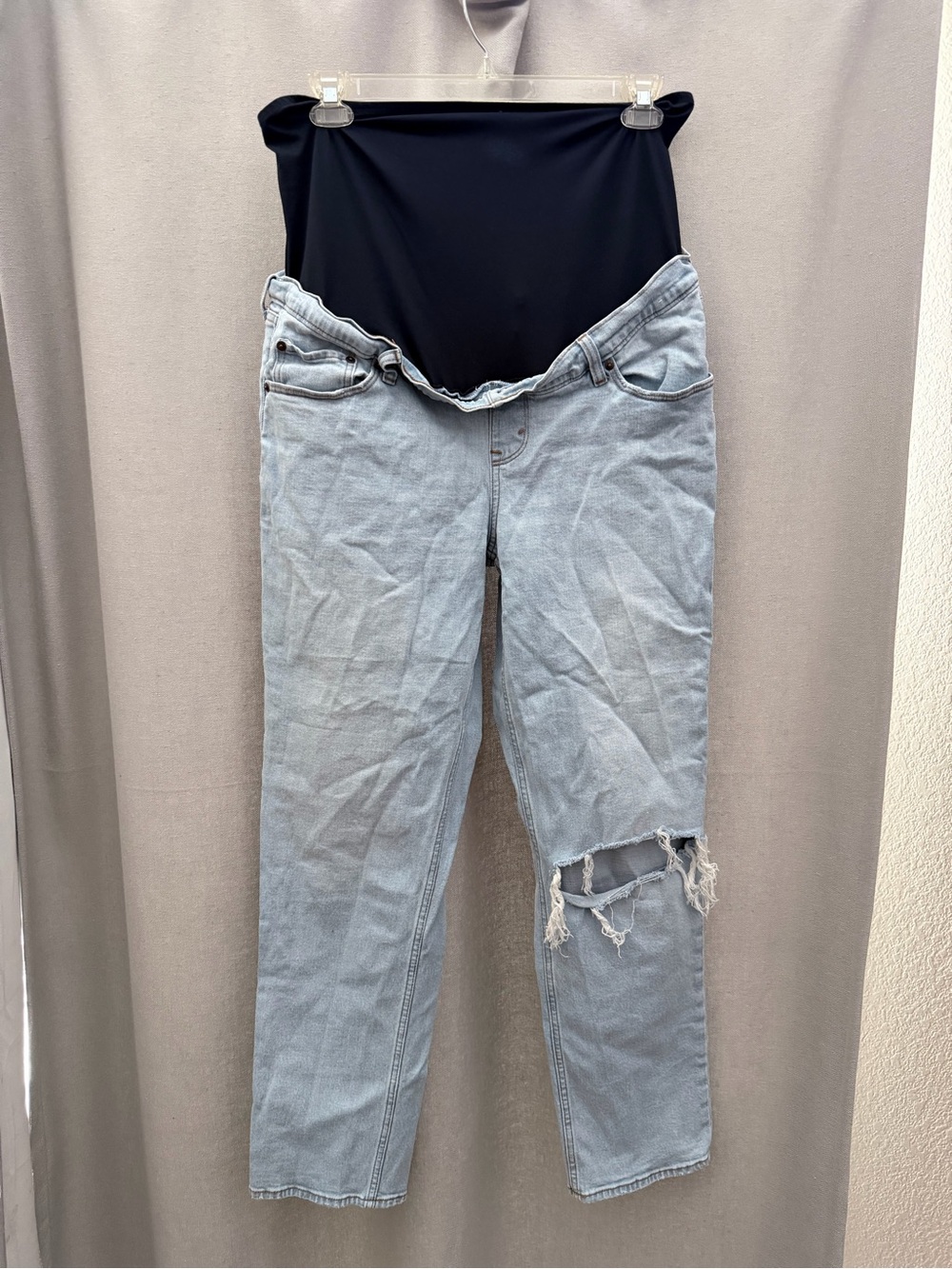 Abercrombie Distressed Maternity Jeans